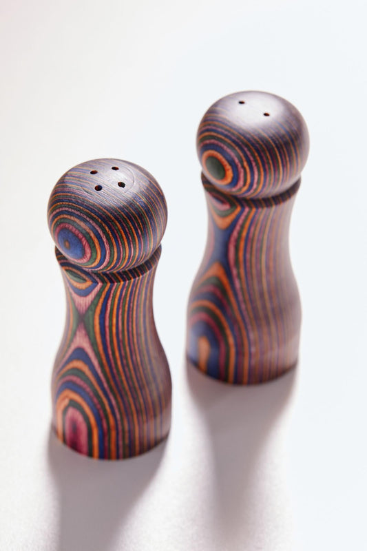 Island Bamboo Rainbow Salt and Pepper Set