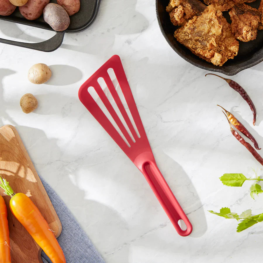 Euro Style Flexible Nylon Spatula, Red
