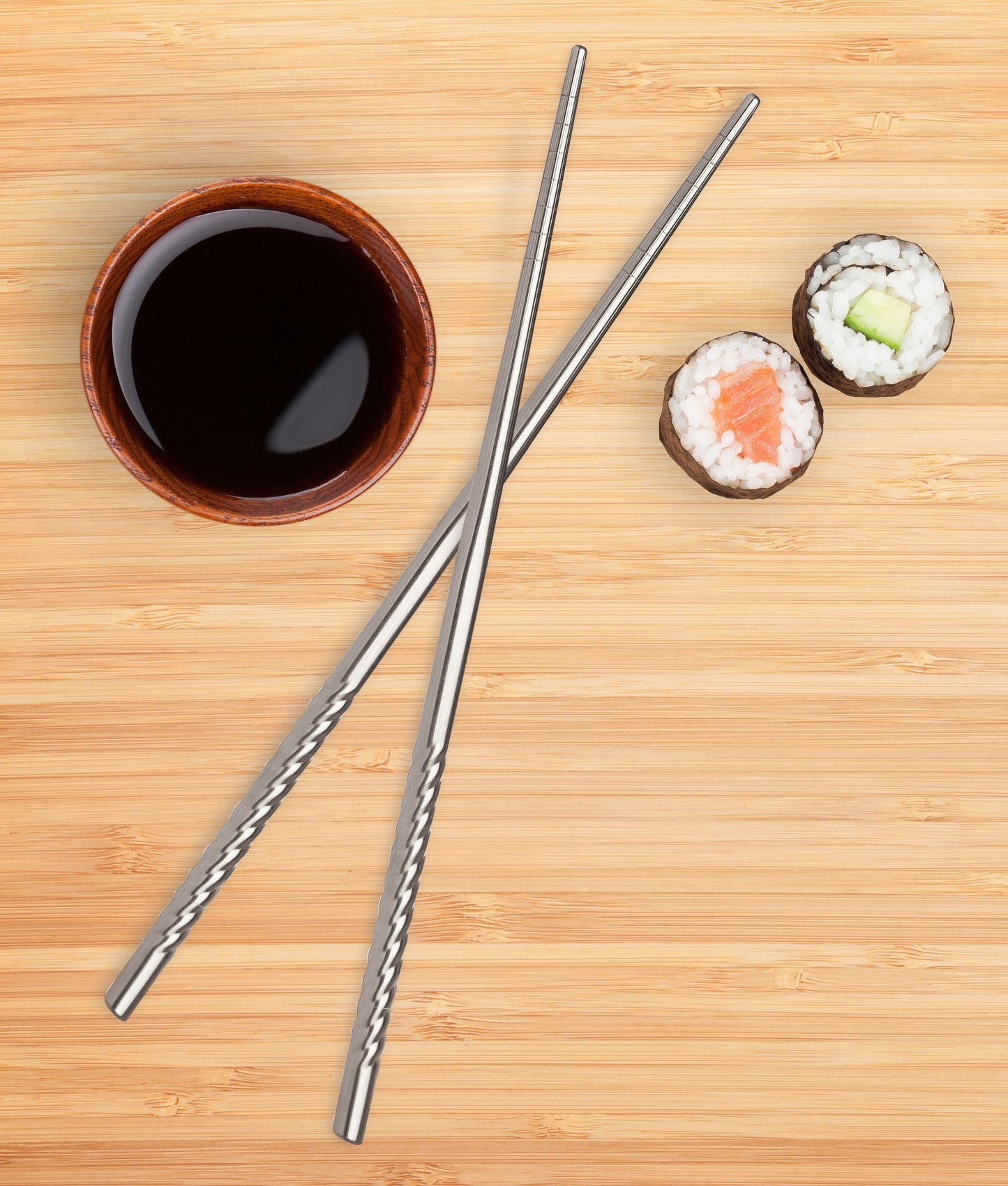 Stainless Steel Chopsticks, set of 5